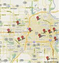 Omaha Movie Theater Map