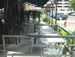 Blue Sushi Restaurant's outside seating