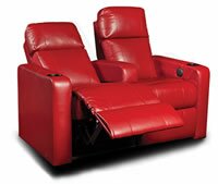 Majestic Cinema of Omaha has really comfortable Dream Lounger recliners