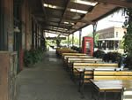 Spaghetti Works in the Old Market outside seating