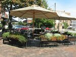 Upstream in the Old Market has some really good sidewalk seating
