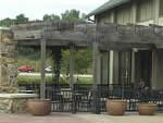 Corkscrew Wine and Cheese outside seating