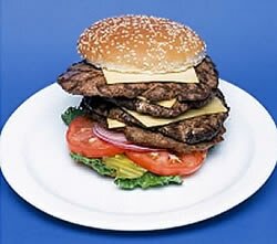 King Kong Triple Cheeseburger in Omaha Ne