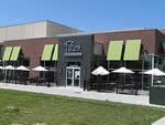 Ponzu Sushi and Grill has a large patio