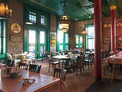 The Spaghetti Works Restaurant in the Downtown Old Market in Omaha Nebraska