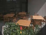 Via Farina has a nice patio